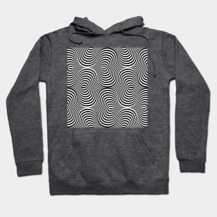 optical illusion circle smooches Hoodie